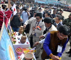 The Governor of Arunachal Pradesh Shri JP Rajkhowa graced the 12th Meder Nello Foundation Day celebration cum 4th General Conference of Meder Nello Council (MNC) at Ziro on 27th February 2016. 